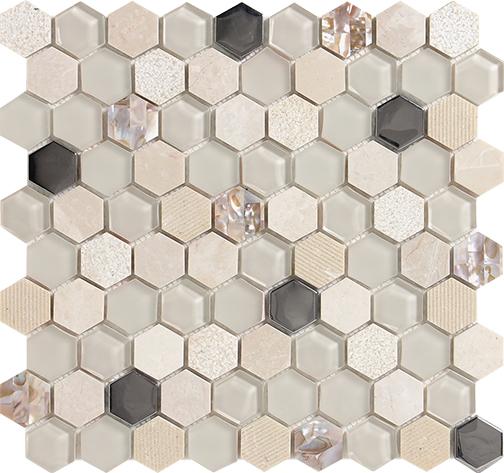 hexagon mozaici